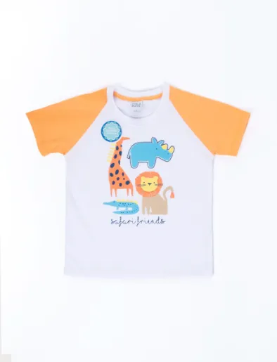 Camiseta Safari Combinada