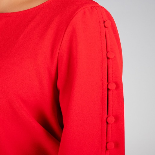 Blusa manga tres cuartos