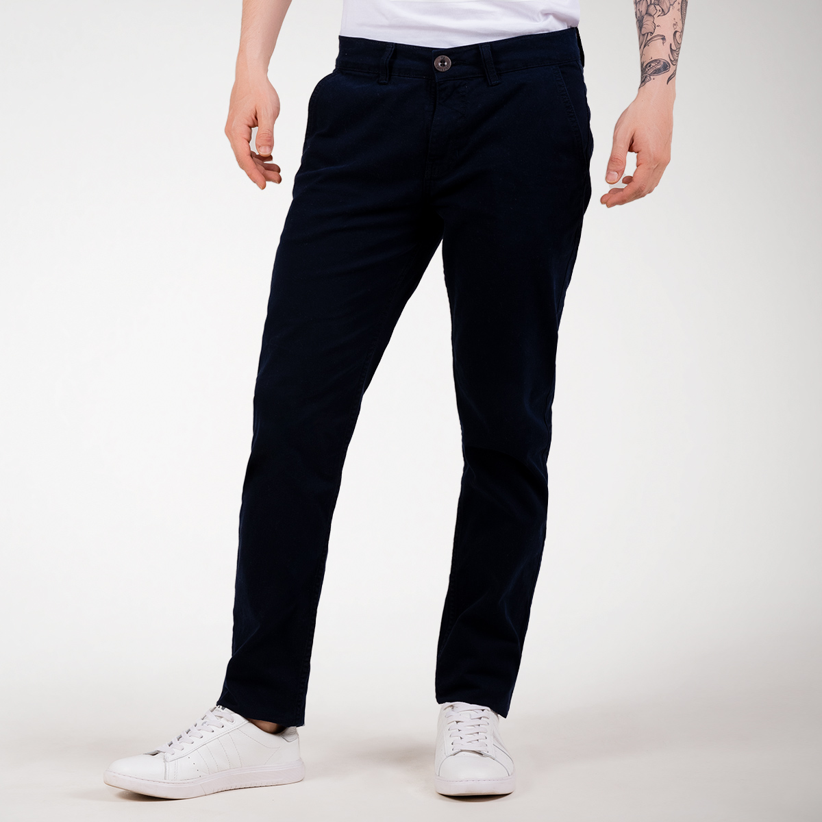 Pantalon drill, tela tafetan con bolsillo de ribete 5186 – Peroxido Jeans