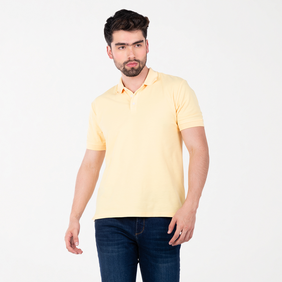 convergencia Hacer Garantizar Camiseta polo amarilla | CAMISETAS Y POLOS | CAMISETAS Y POLOS | BÁSICOS |  HOMBRES | Moda RM Tienda Online