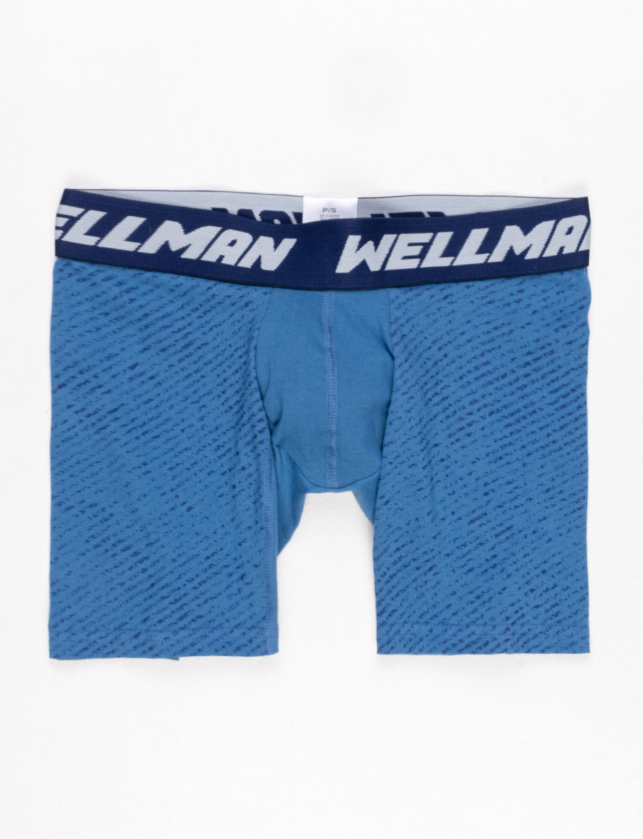 Boxer Wellman azul piedra