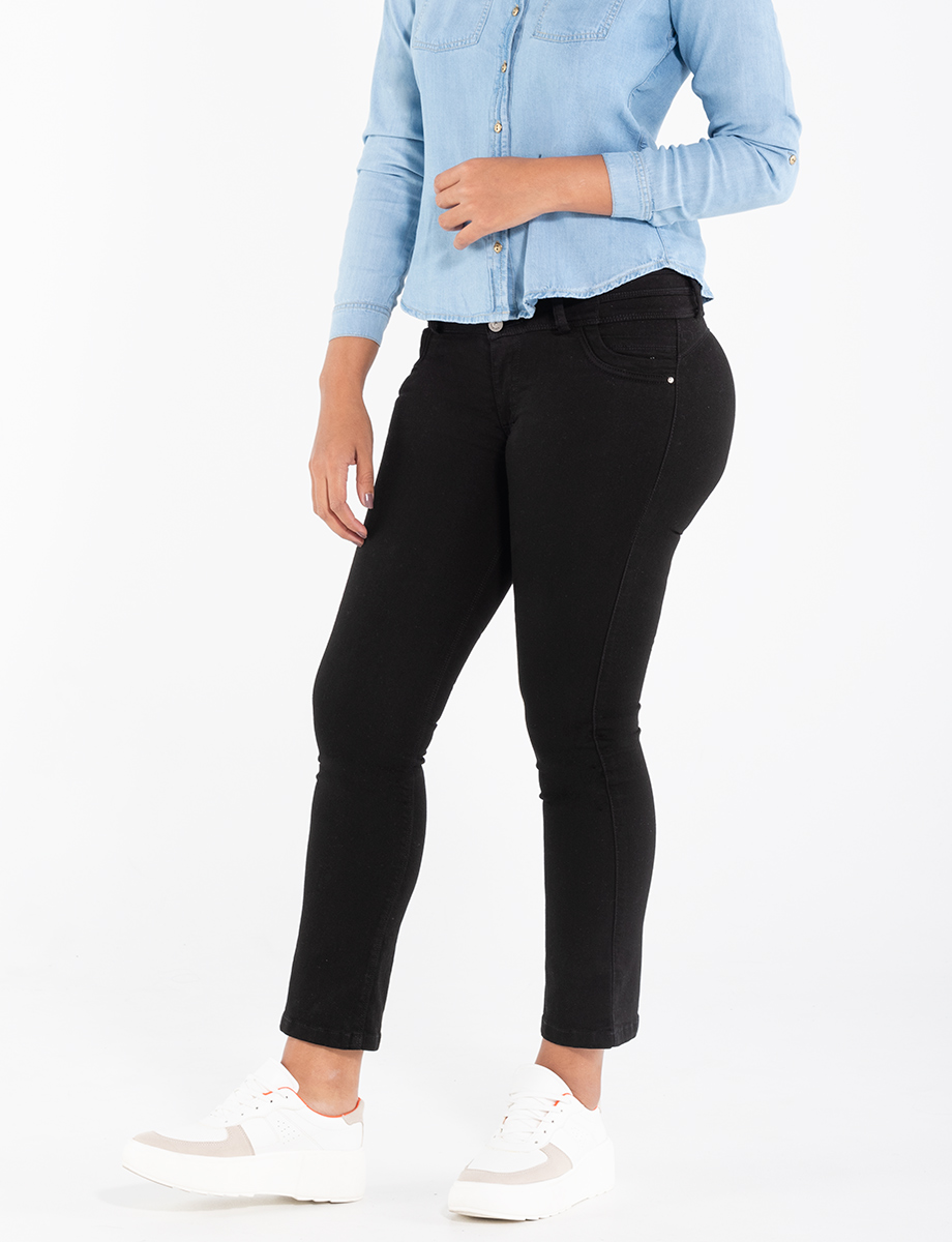 Jeans push up negro