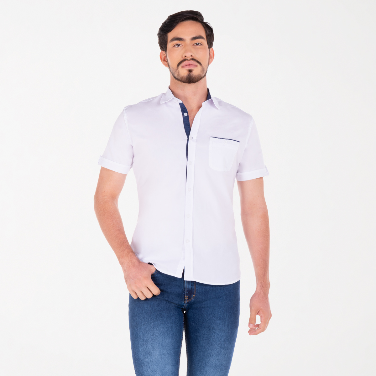 Camisa blanca CAMISAS | CAMISAS | MODA JUVENIL | HOMBRES | Moda RM Online