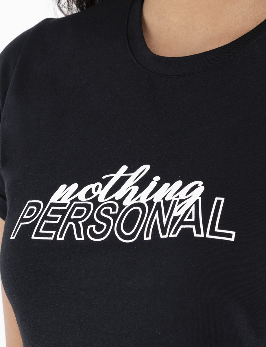 Camiseta corta Nothing Personal