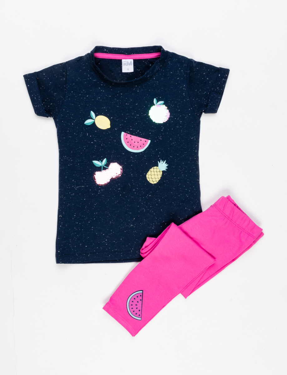 Conjunto licra camiseta Frutas