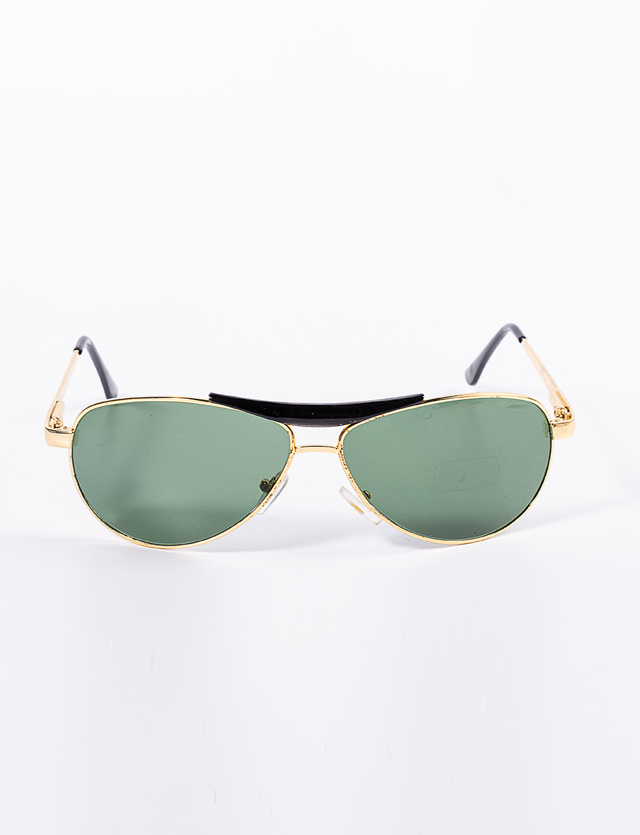 Gafas aviador dorada