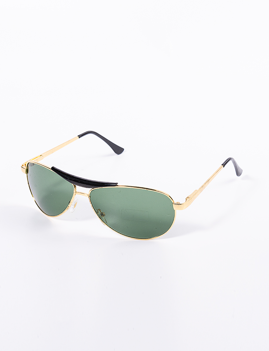 Gafas aviador dorada
