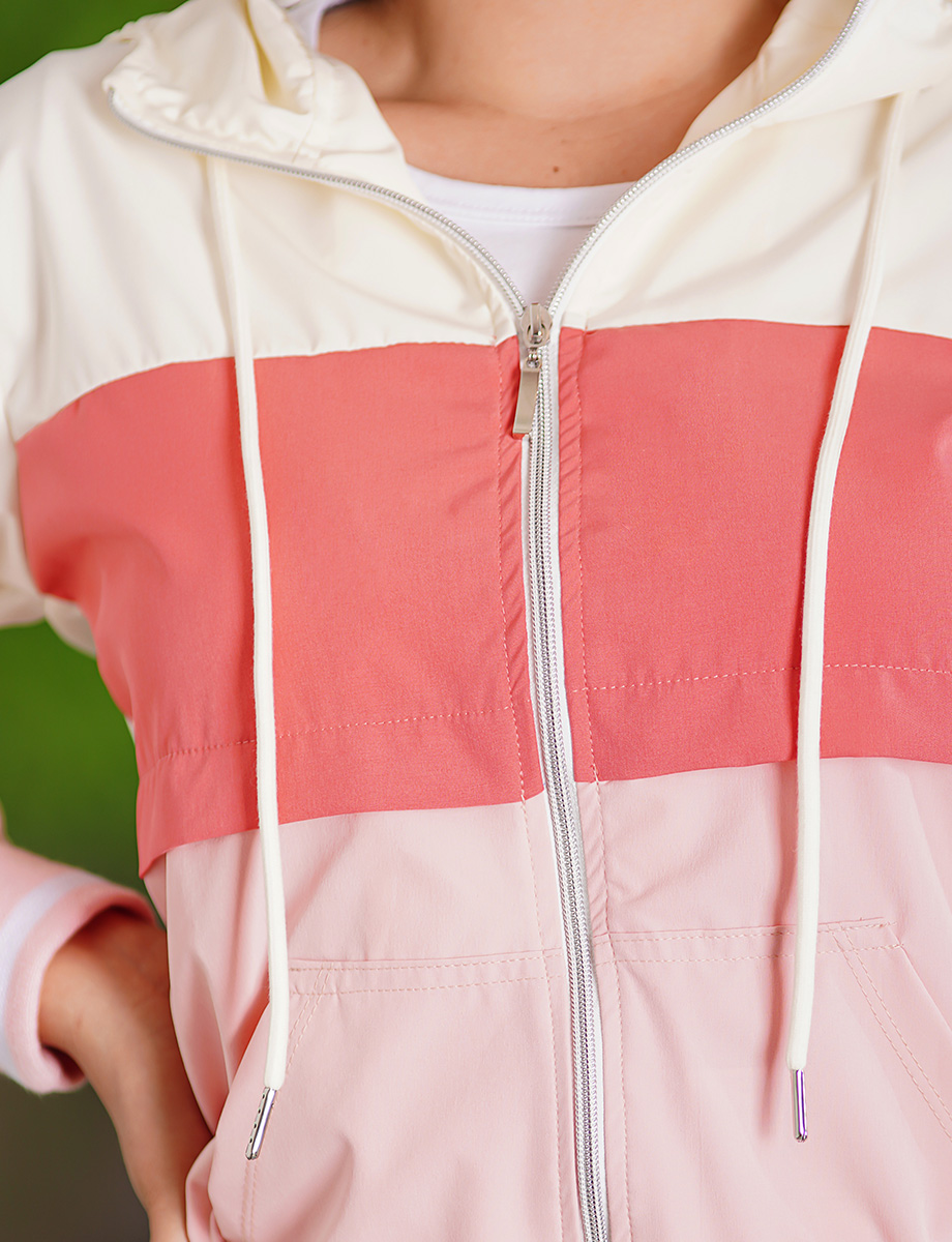 Chaqueta tricolor