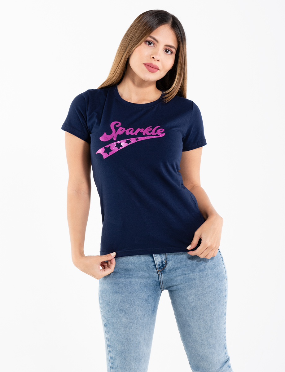 Camiseta Sparkle manga corta