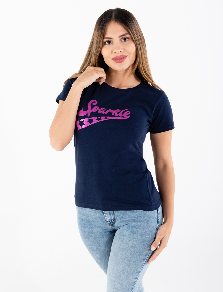 Camiseta Sparkle manga corta