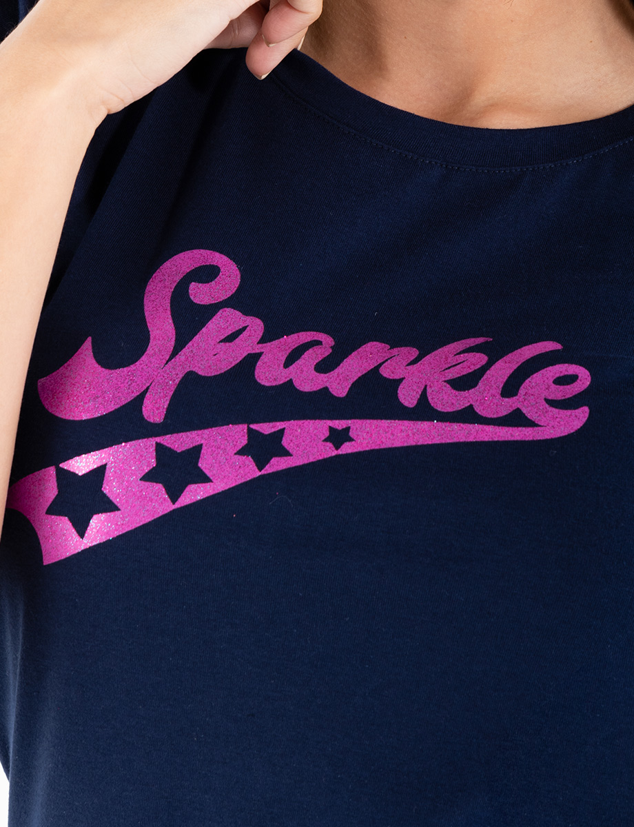 Camiseta Sparkle manga corta