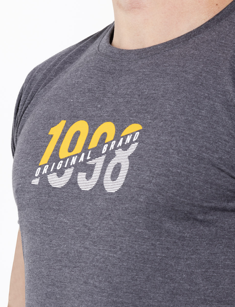 Camiseta 1998 gris oscuro