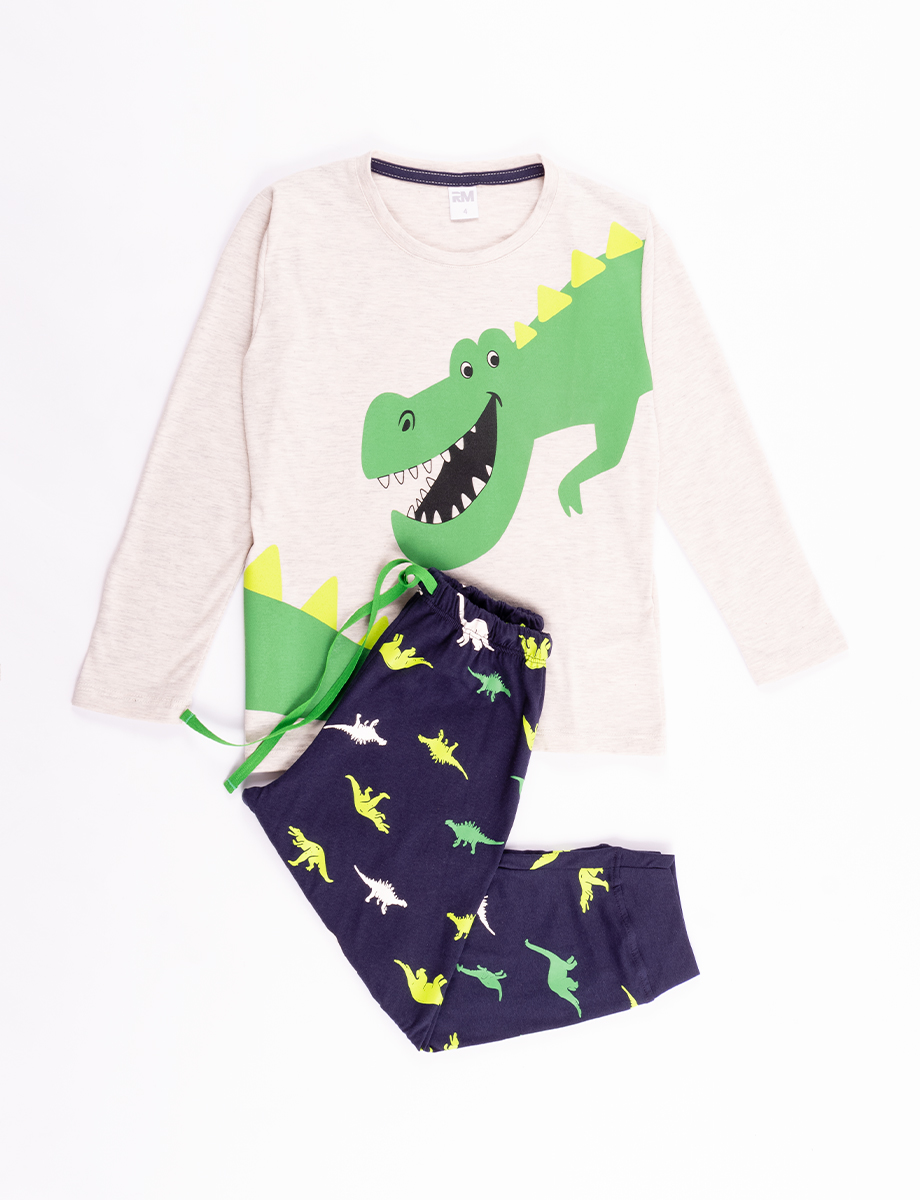 Pijama 2 piezas Dinosaurios