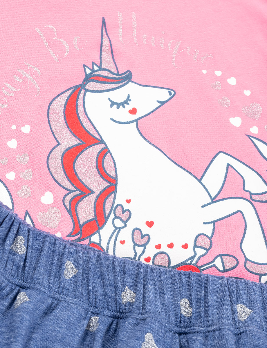 Conjunto falda camiseta Unicornio