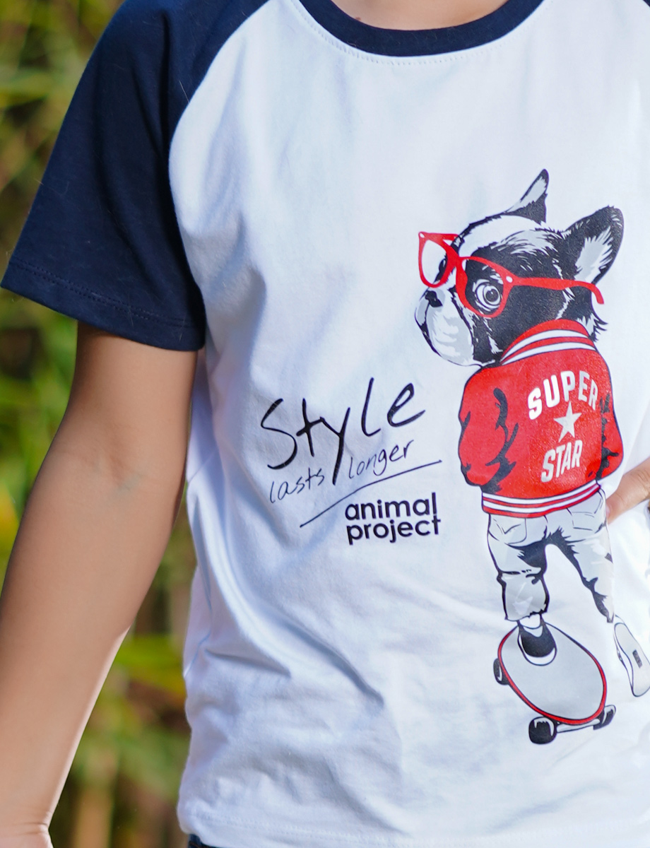 Camiseta raglan Style