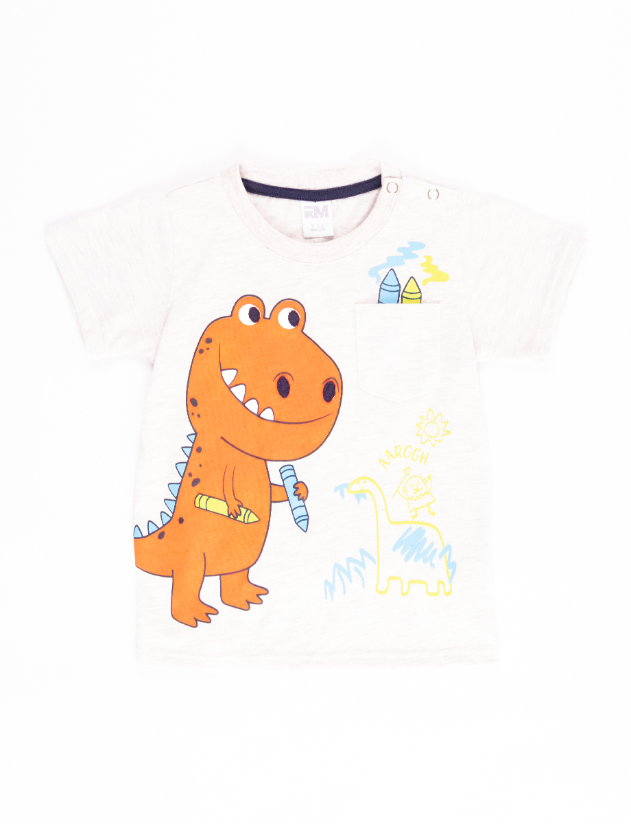Camiseta Dinosaurio con bolsillo | CAMISETAS Y POLOS | CAMISETAS Y POLOS | BEBES NIÑOS | INFANTIL | Moda RM Tienda Online Camiseta Dinosaurio con bolsillo | CAMISETAS Y POLOS | CAMISETAS Y POLOS | BEBES NIÑOS | INFANTIL | Moda RM Tienda Online