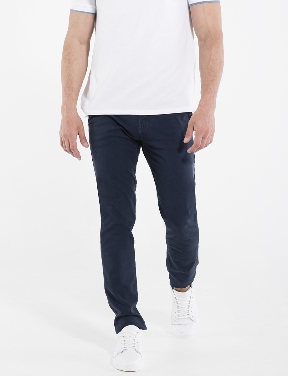 Pantalón casual azul marino