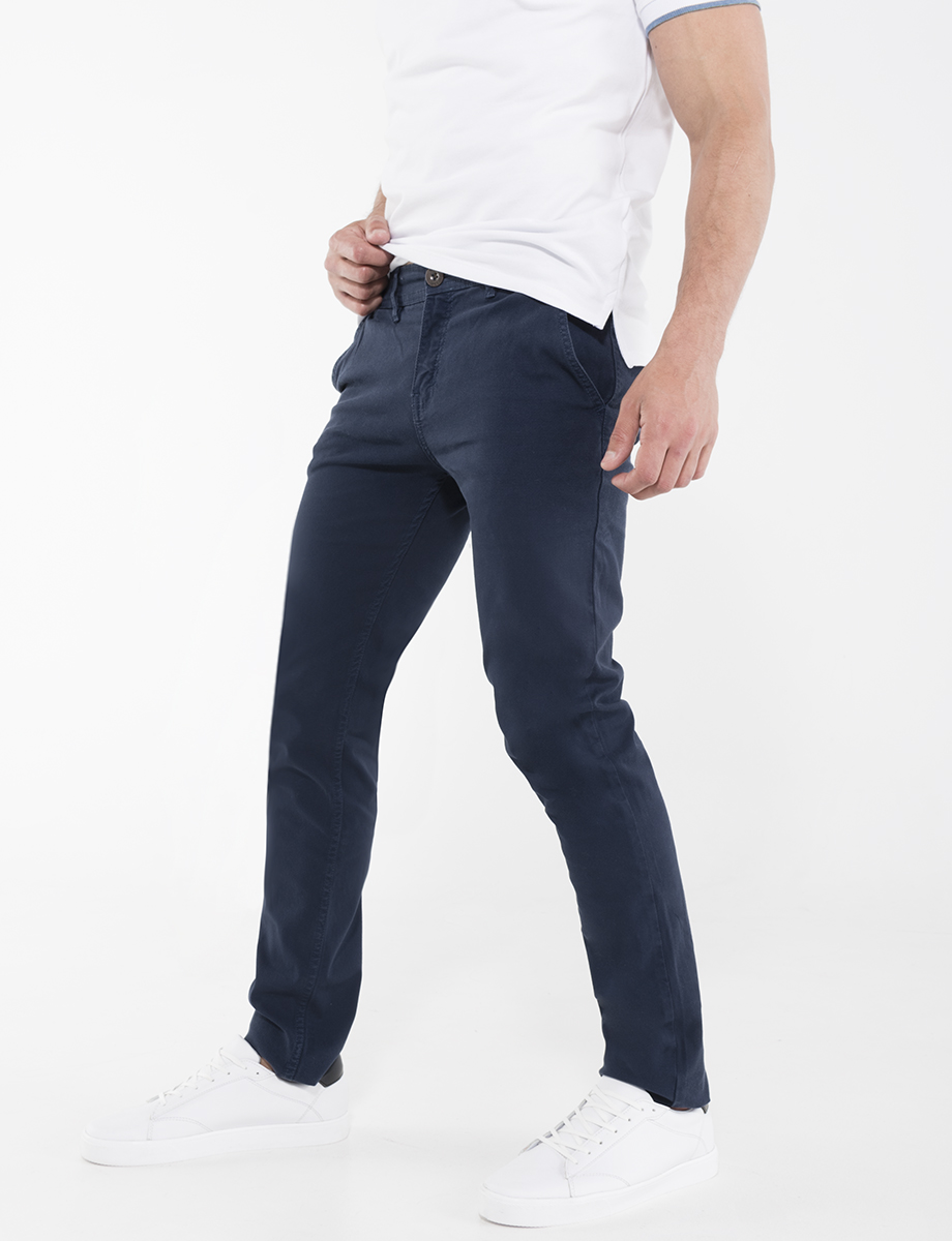 Pantalón casual azul marino