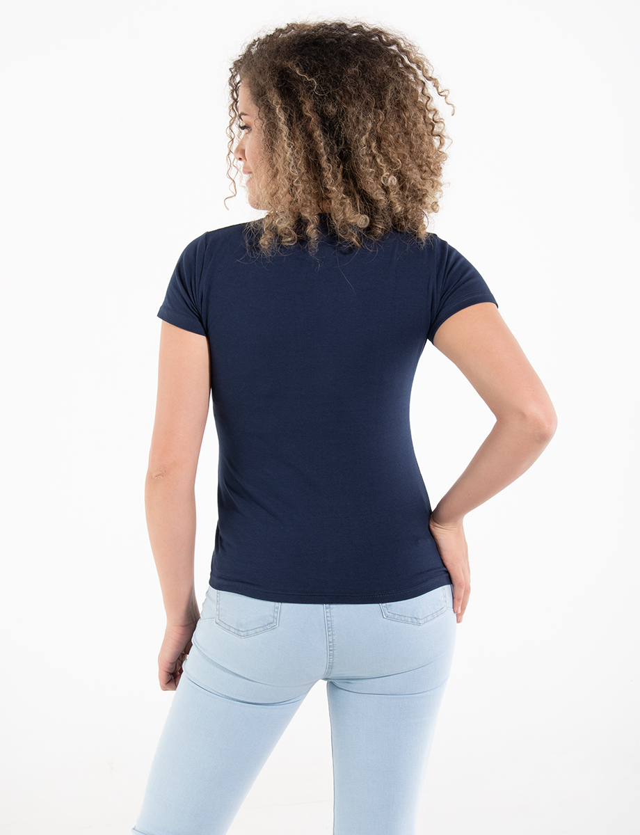 Camiseta Burguer Queen azul
