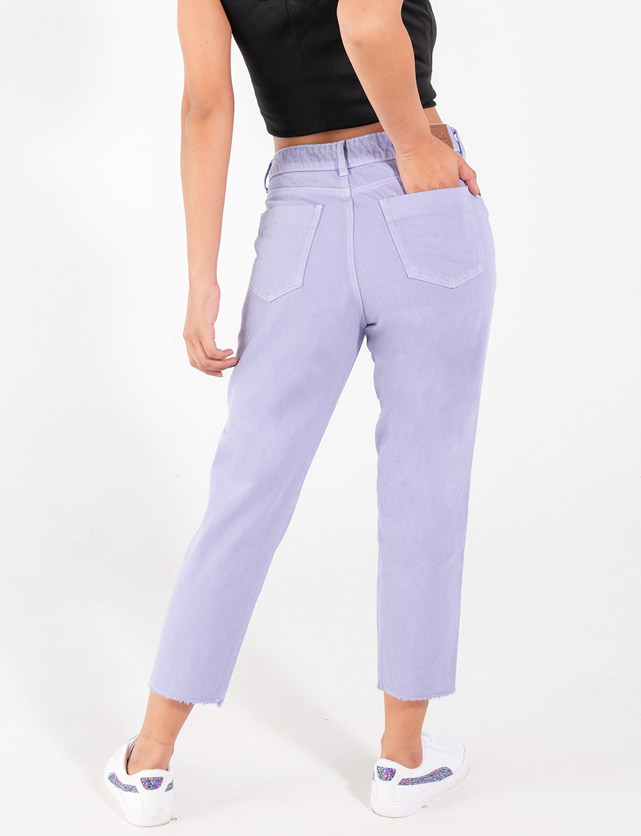 Jean Slouch llano lila