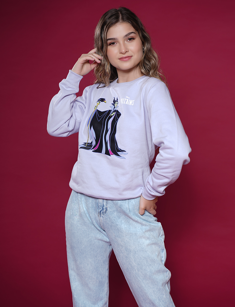 Buzo lila Villana