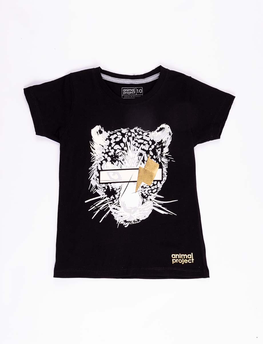 Camiseta Lion negra