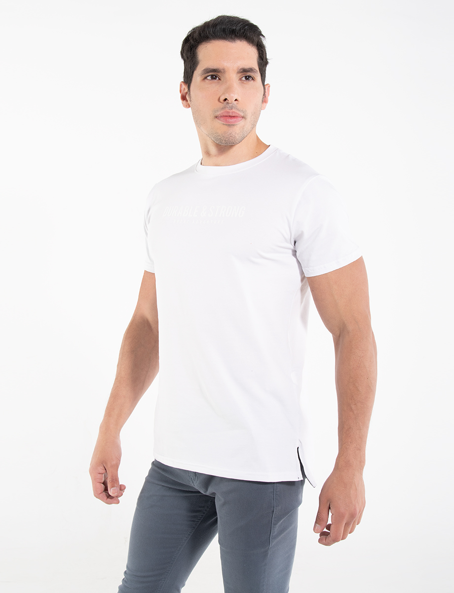 Camiseta Letras blanca