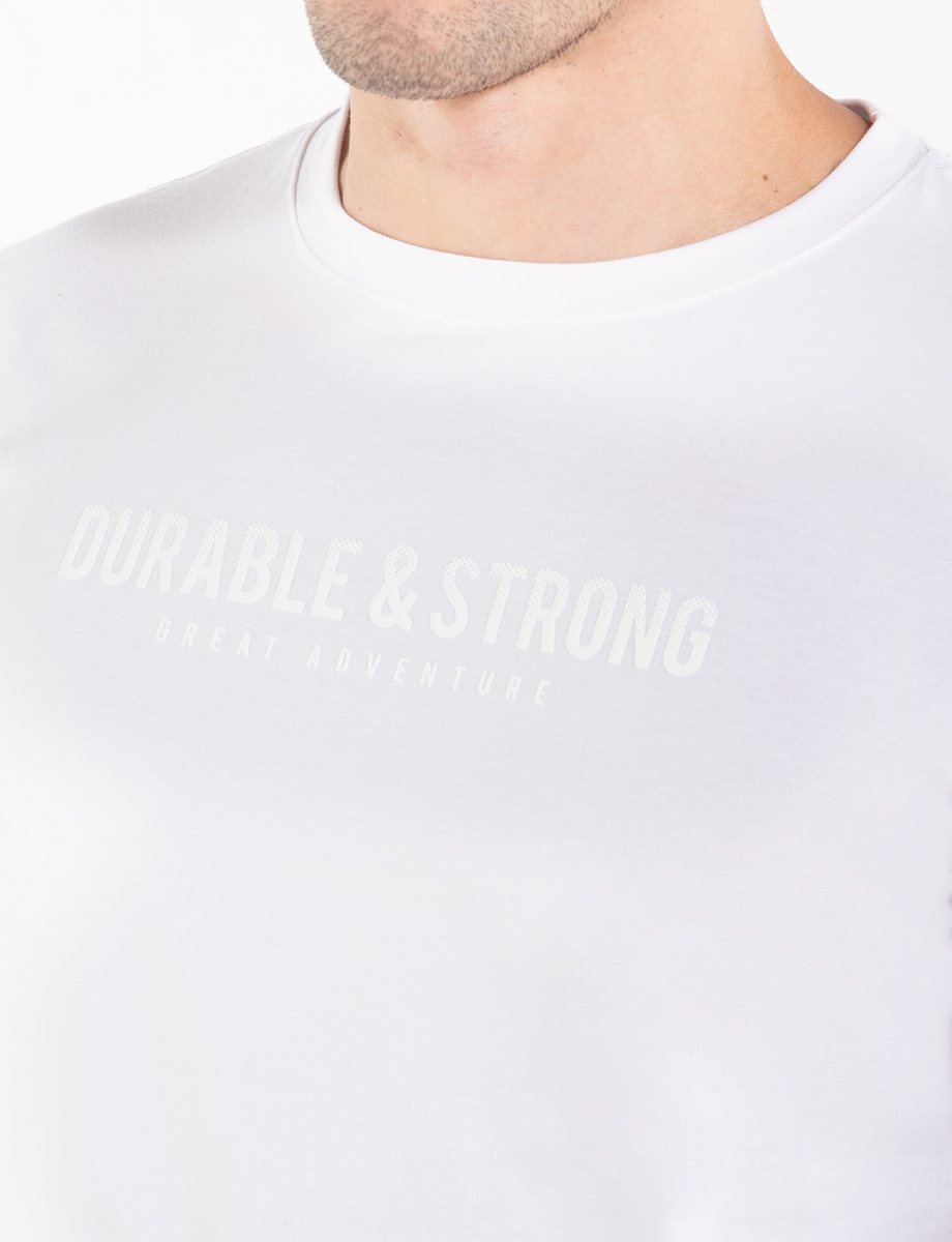 Camiseta Letras blanca
