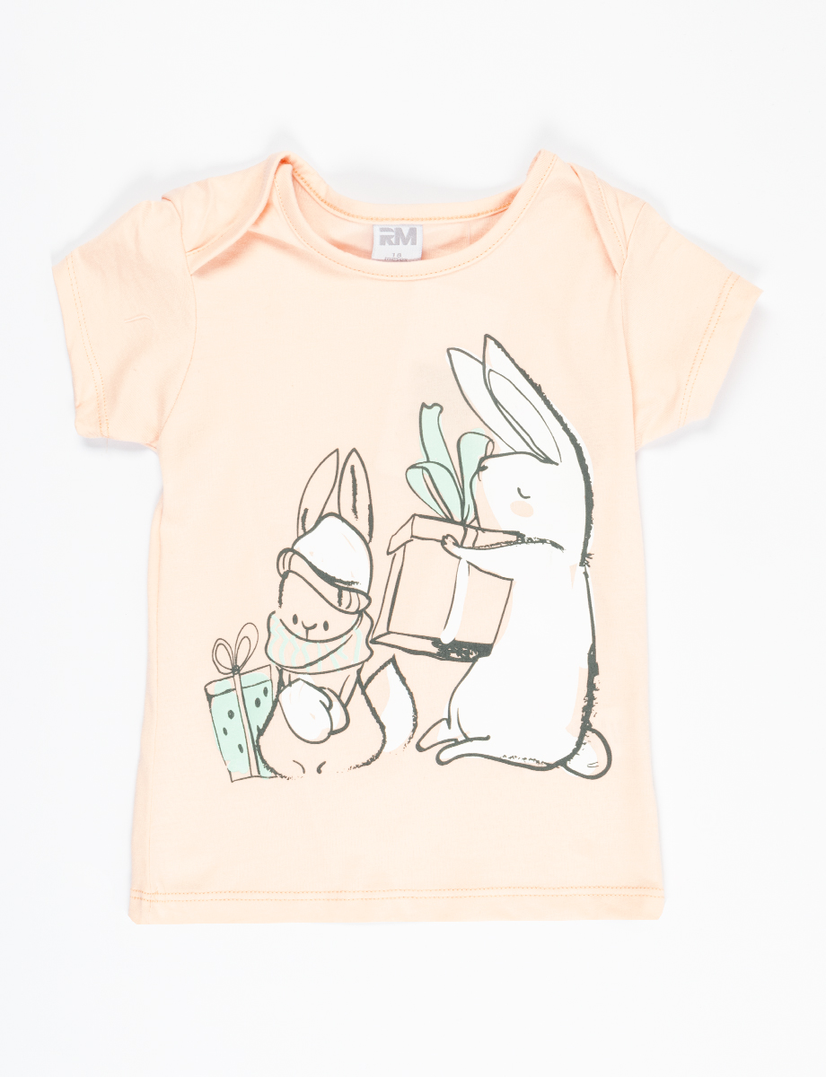 Camiseta Conejos unicolor
