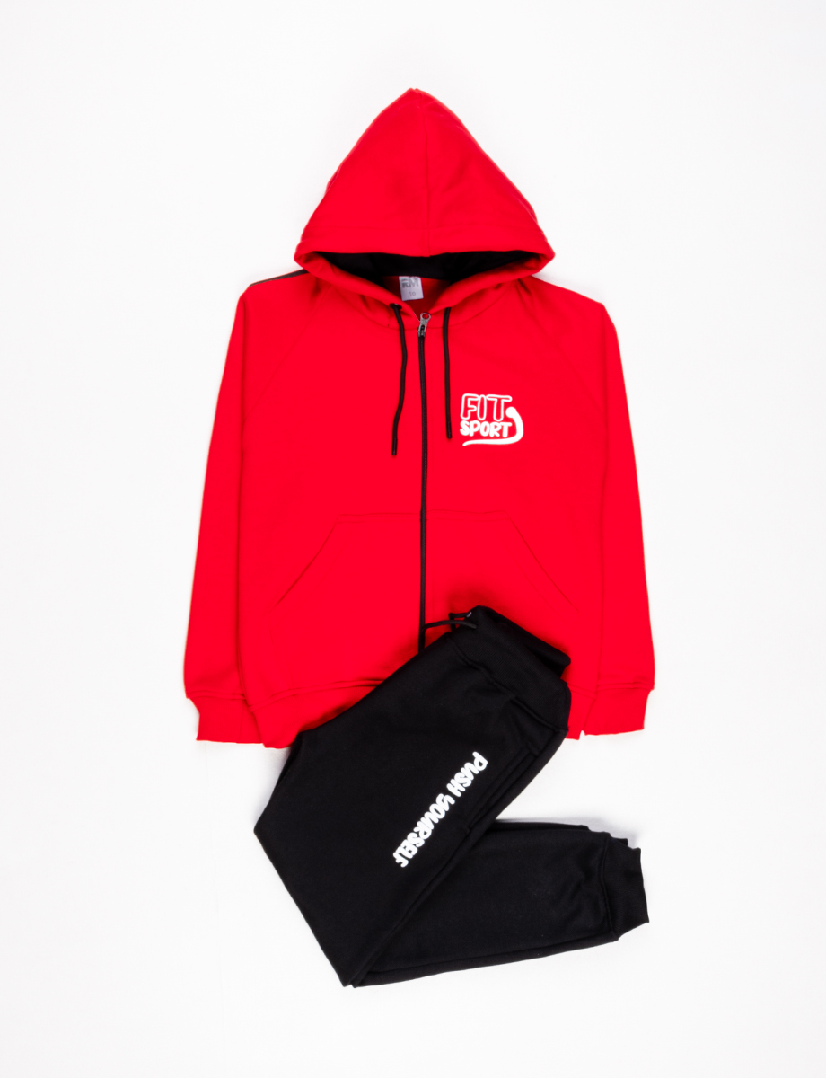 Calentador Fit Sport rojo-negro