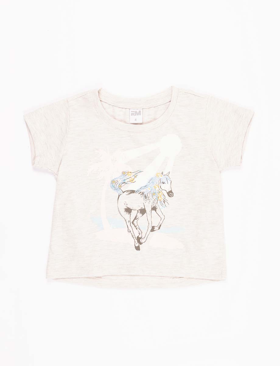 Camiseta unicolor Unicornio