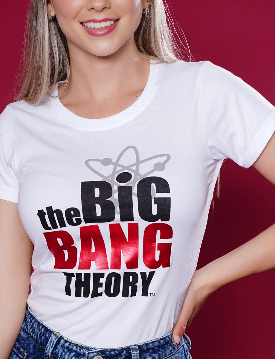 Camiseta blanca The Big Bang Theory