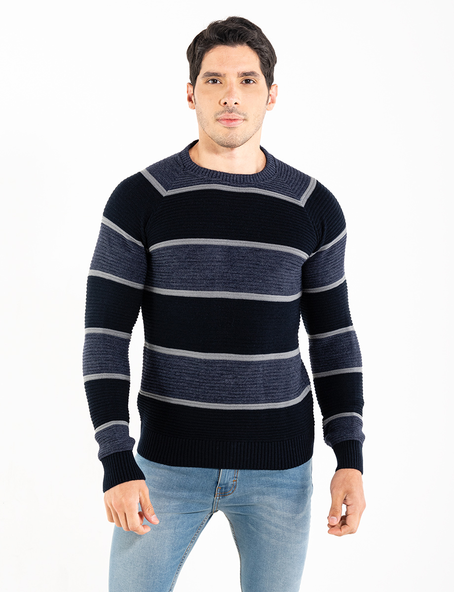 Sweater básico rayas