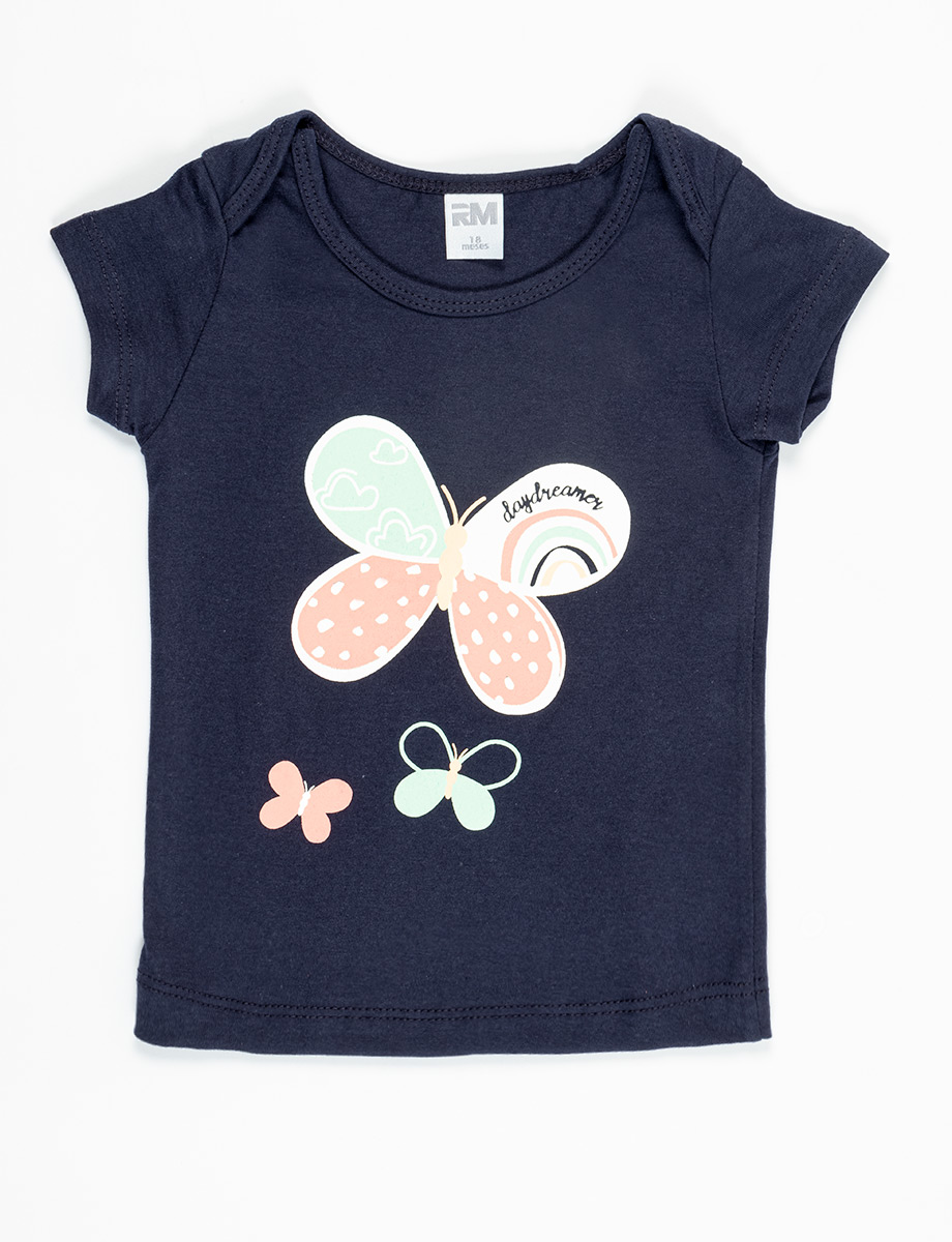 Camiseta diseño mariposa