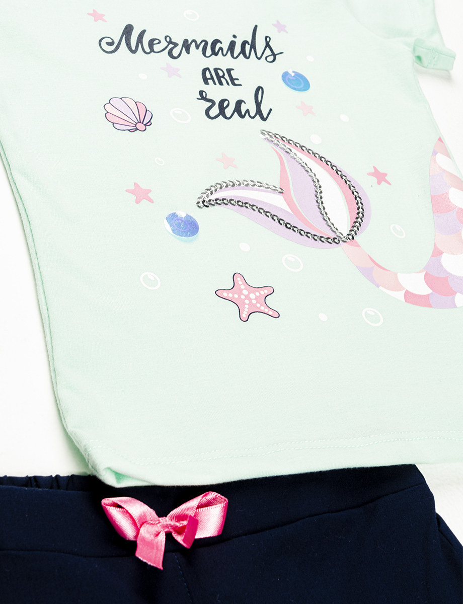 Conjunto short camiseta Sirena