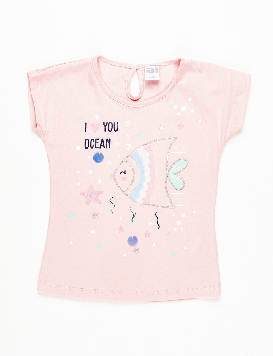 Camiseta I Love You Ocean