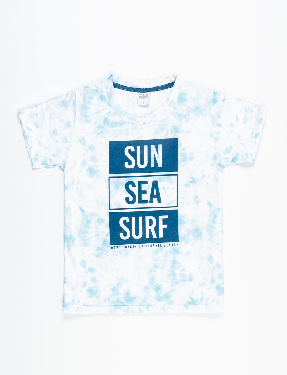 Camiseta pre Surf tie-dye