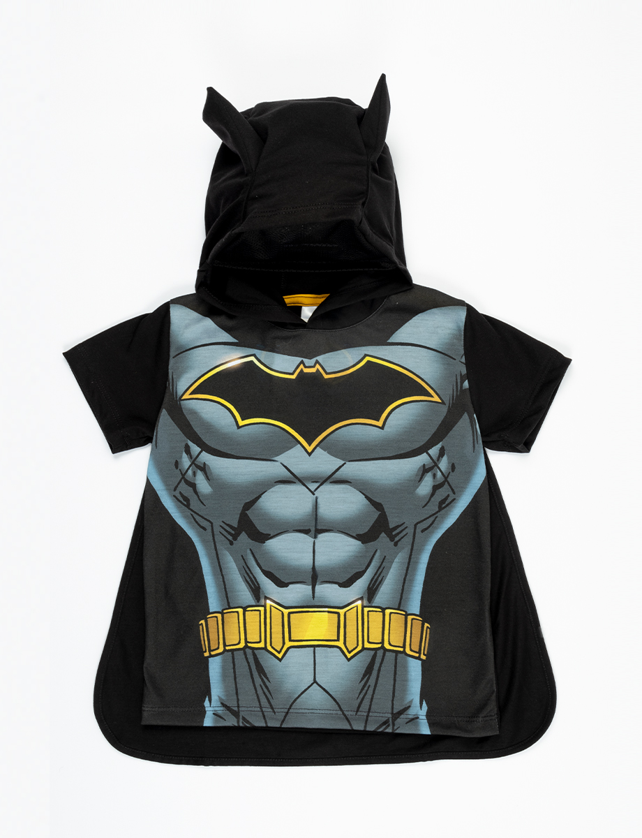 Camiseta pre Batman con capucha