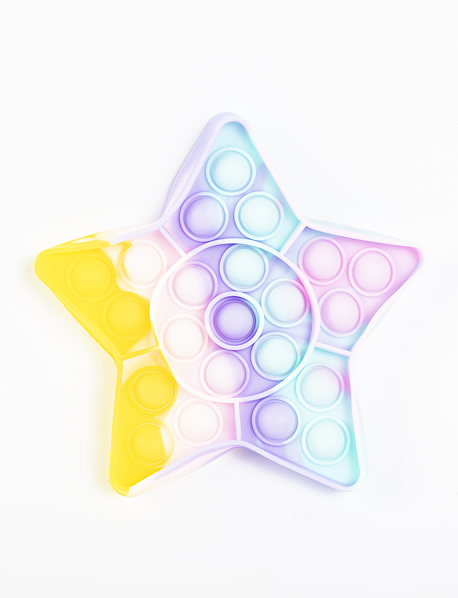 Estrella Pop it arcoiris