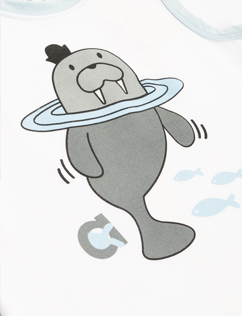 Bvd blanco diseño foca