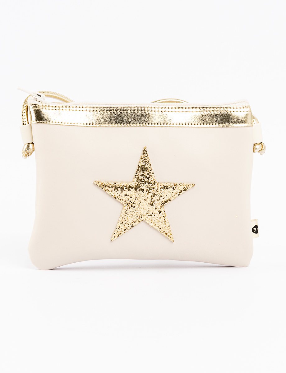 Bolso Estrella crema
