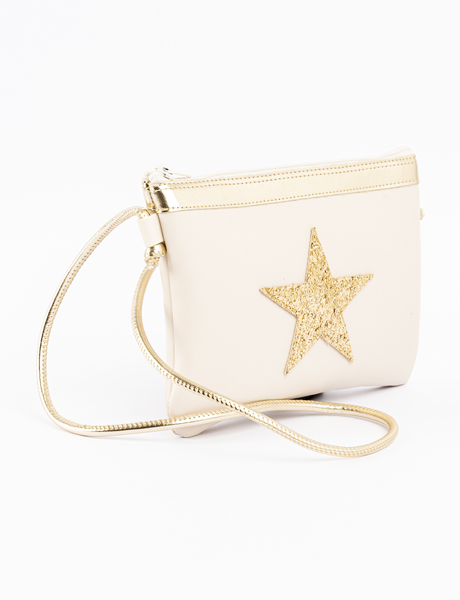 Bolso Estrella crema