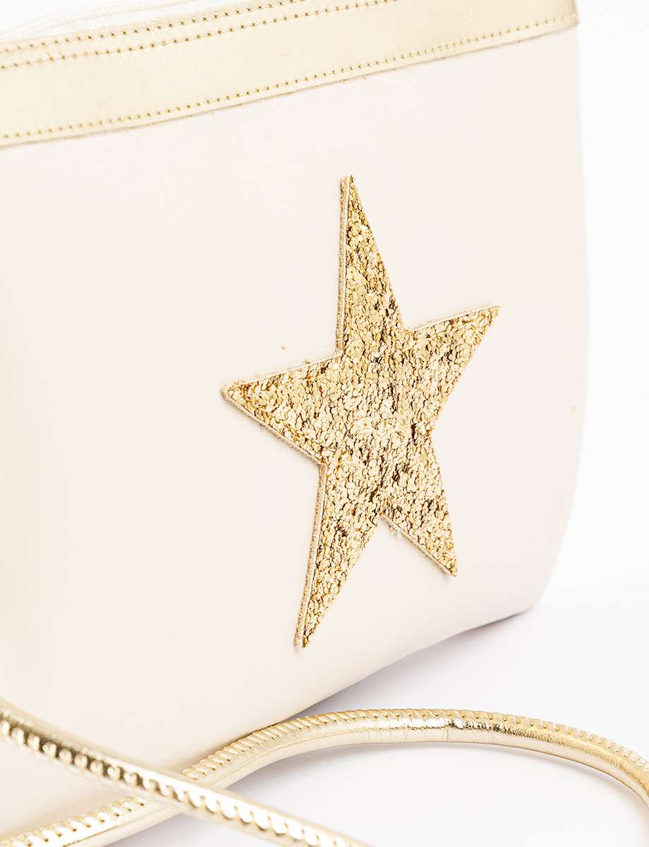 Bolso Estrella crema