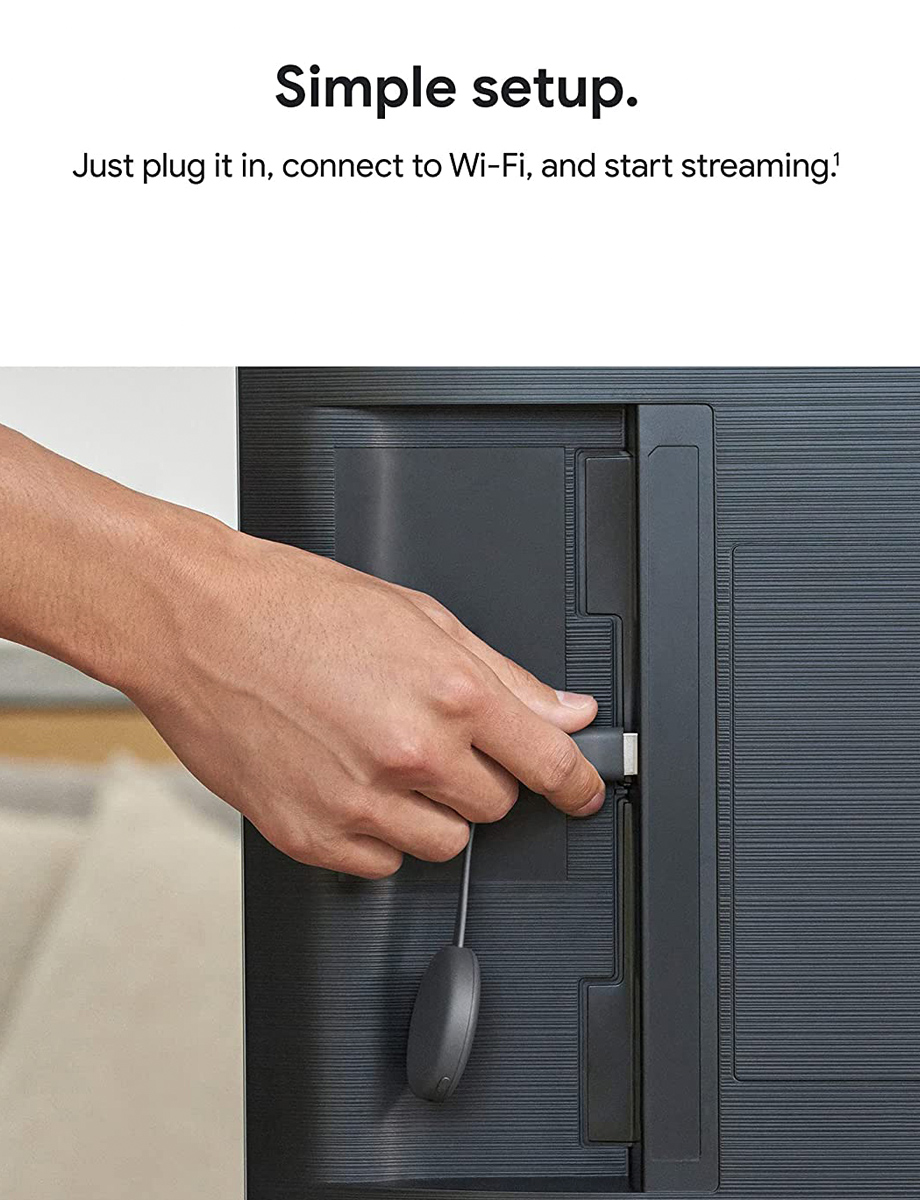 Chromecast tercera generación