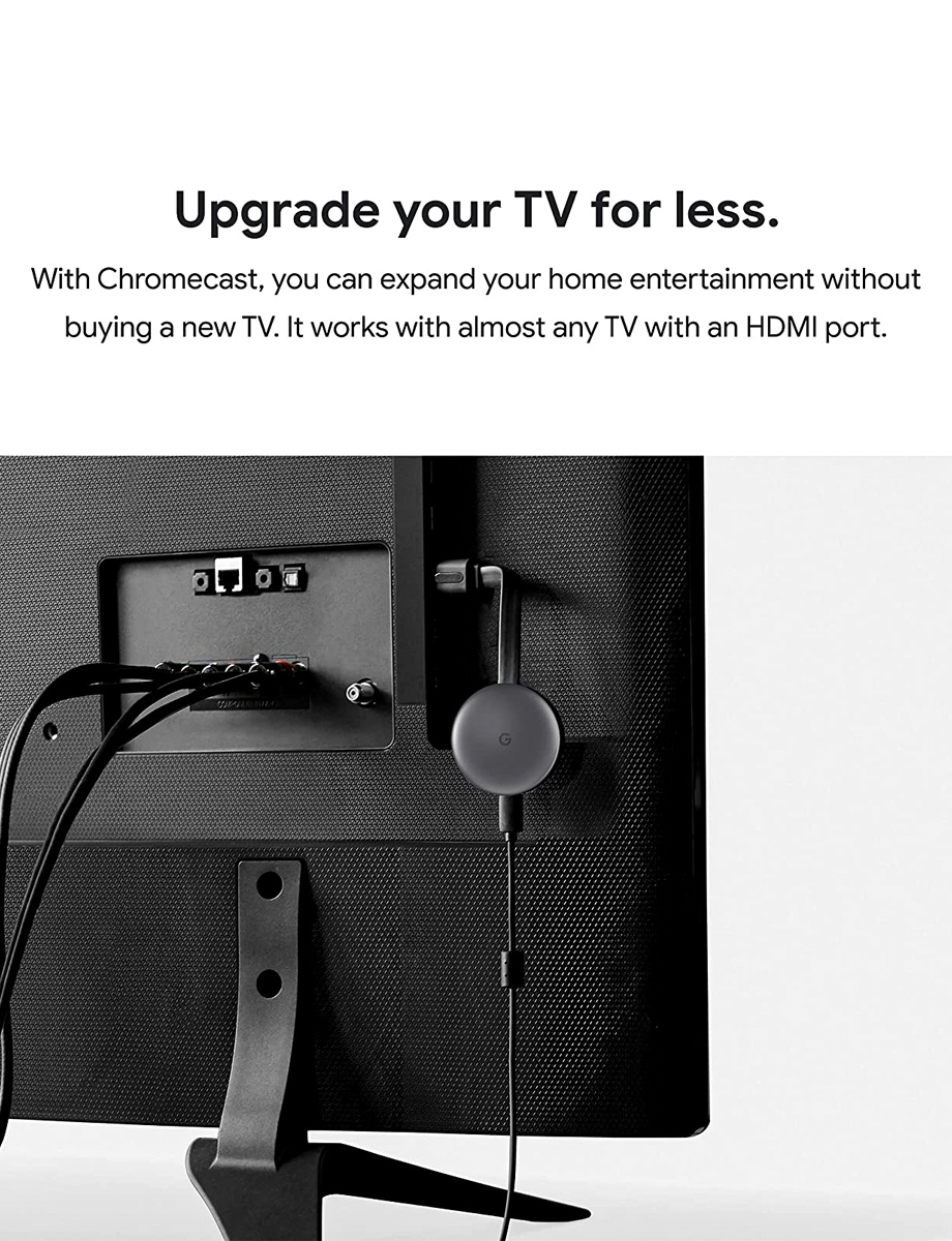 Chromecast tercera generación