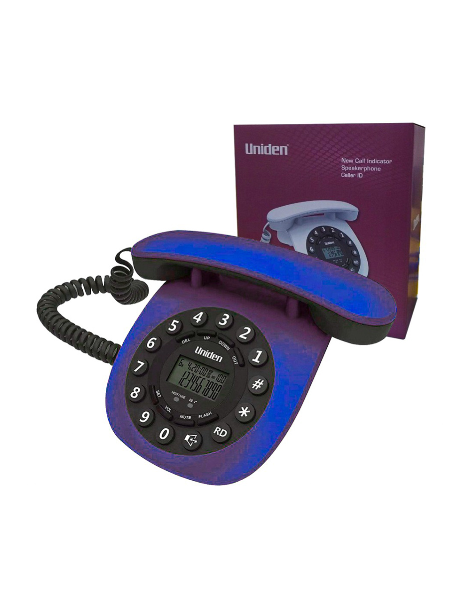 Teléfono Alámbrico AT8601BLU