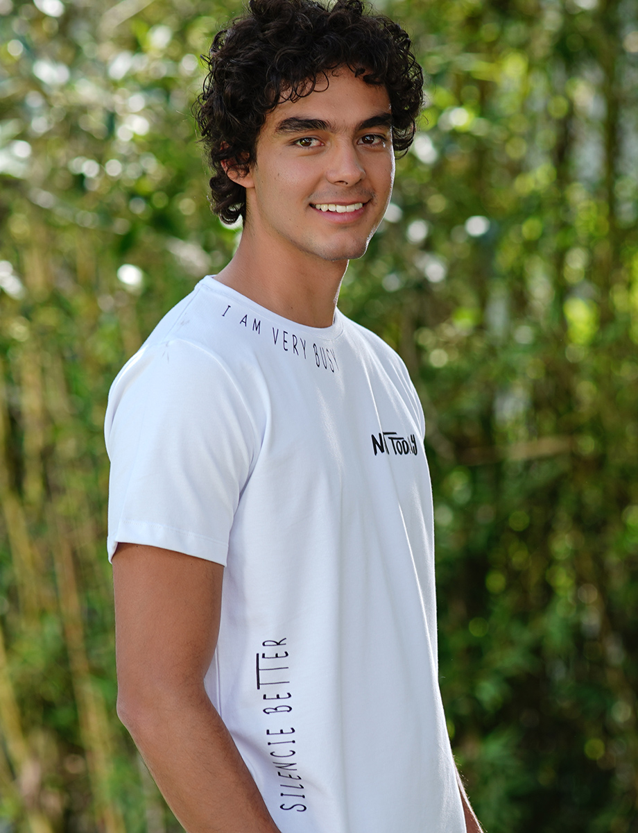 Camiseta blanca Not Today