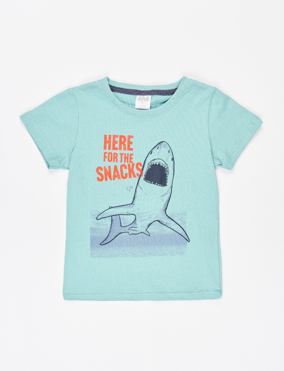 Camiseta Tiburón Celeste