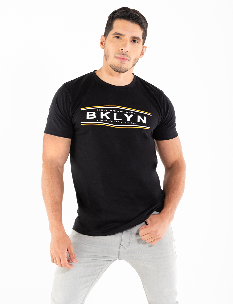 Camiseta Brooklyn negra
