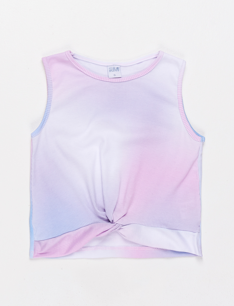 Top tie dye con nudo